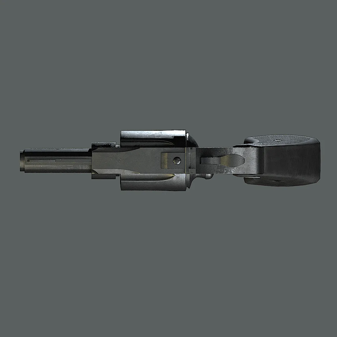 Colt Diamondback - Game Ready Gun Model