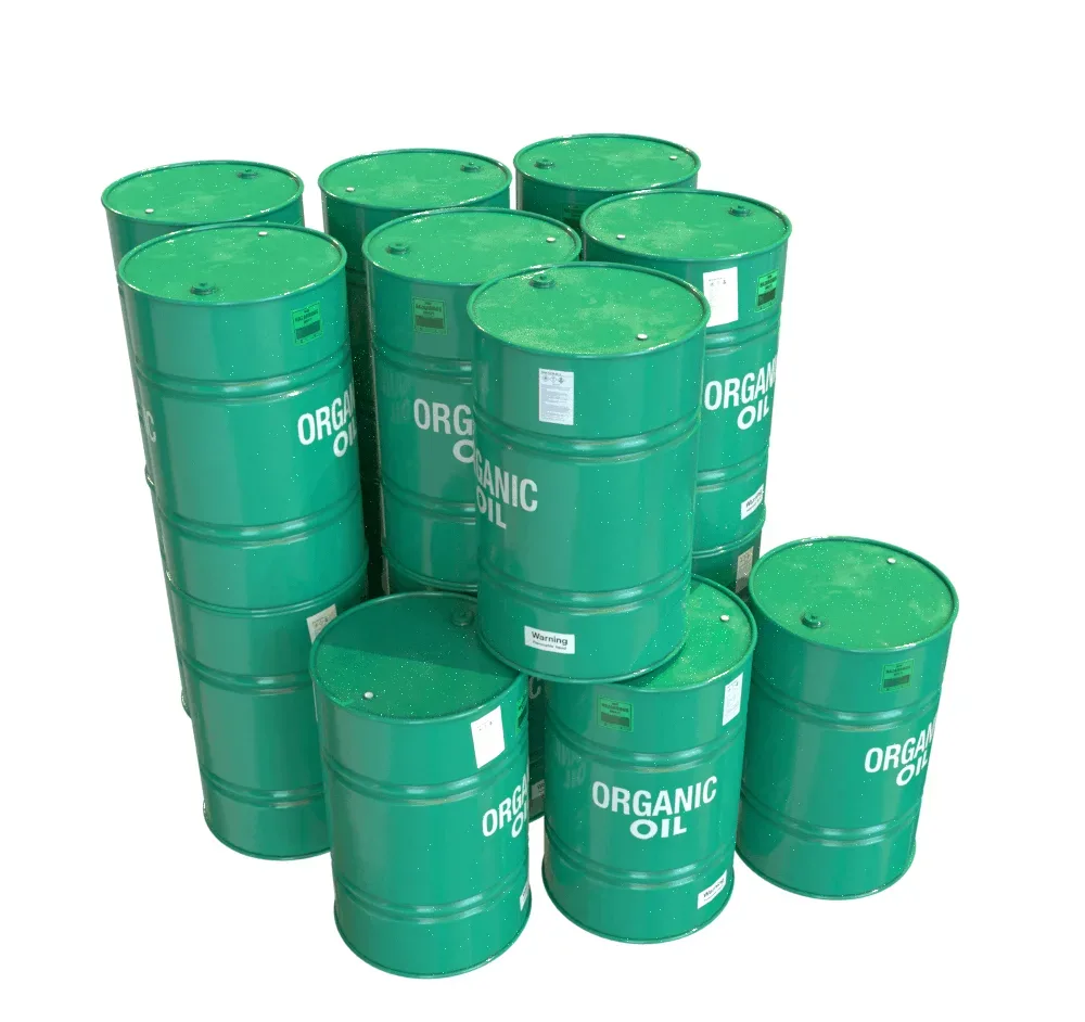 Oil Drum Green Paint - Game Ready Model