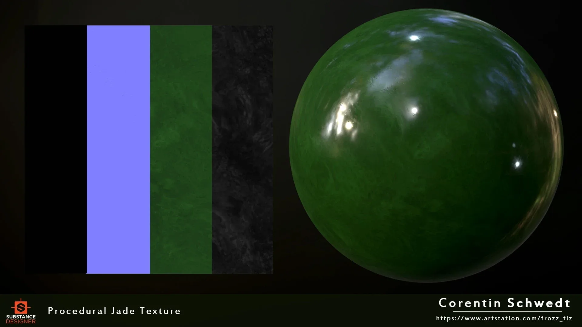 Jade Material - Substance Designer