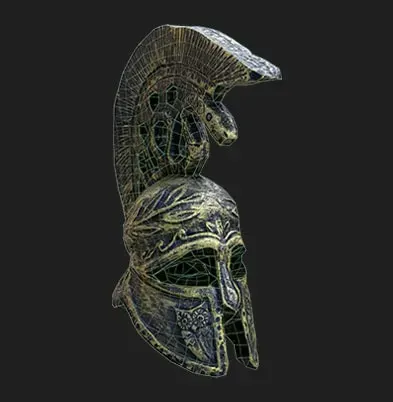 Greek Helmet - 3D Scan