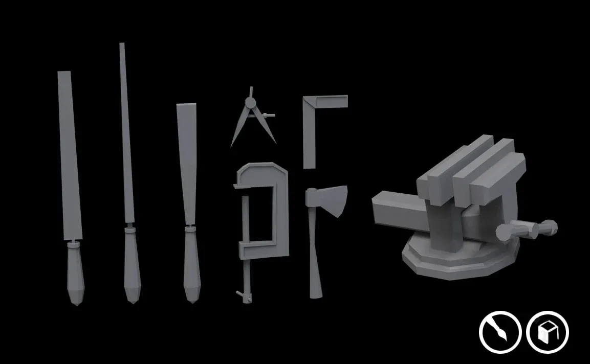 Tools IMM brushes + Mesh