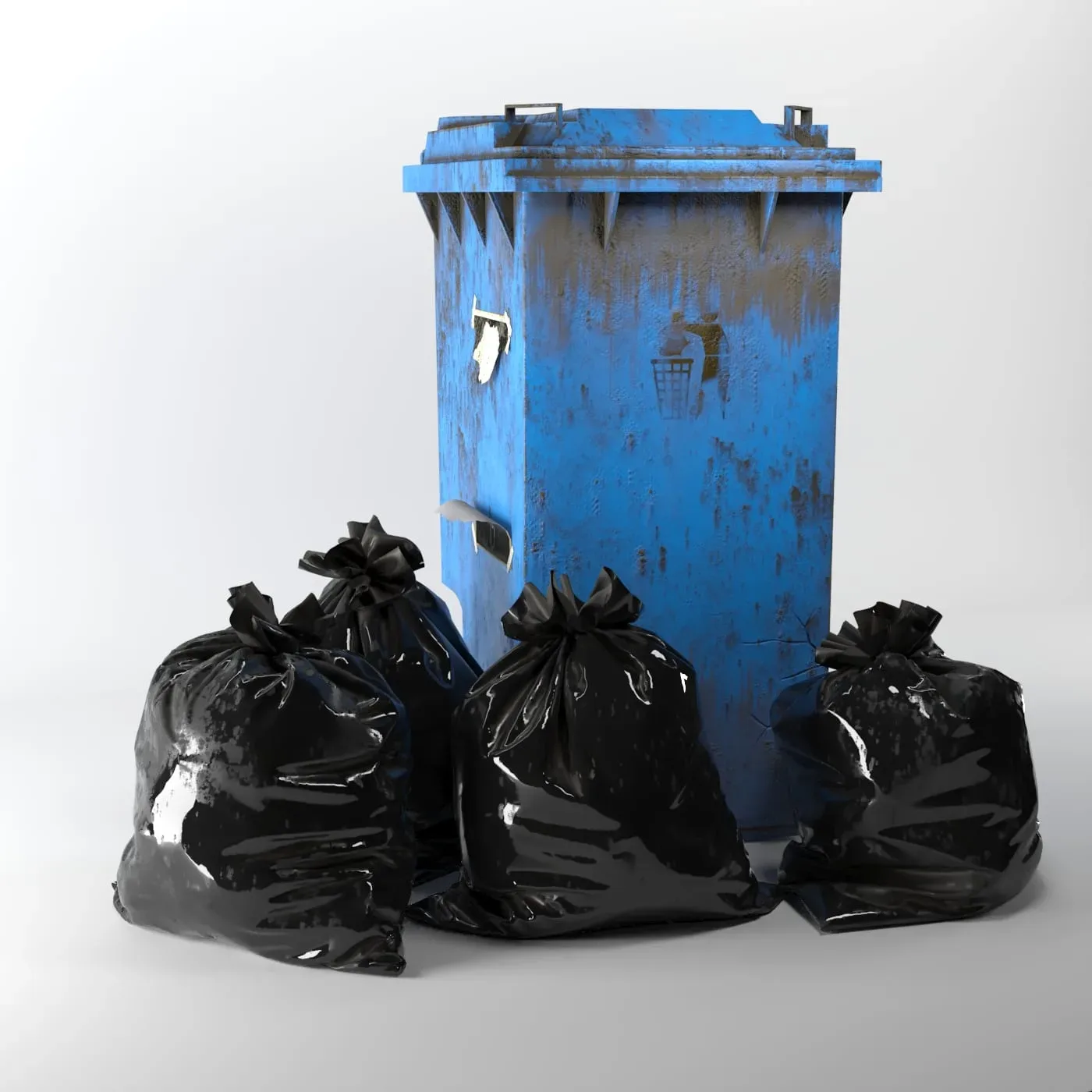Garbage Bin 01