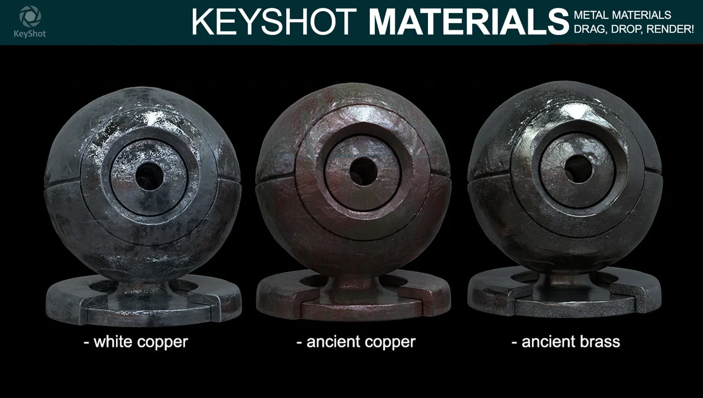 Metal Materials for Keyshot