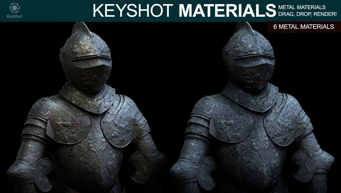 Metal Materials for Keyshot (Part 2)