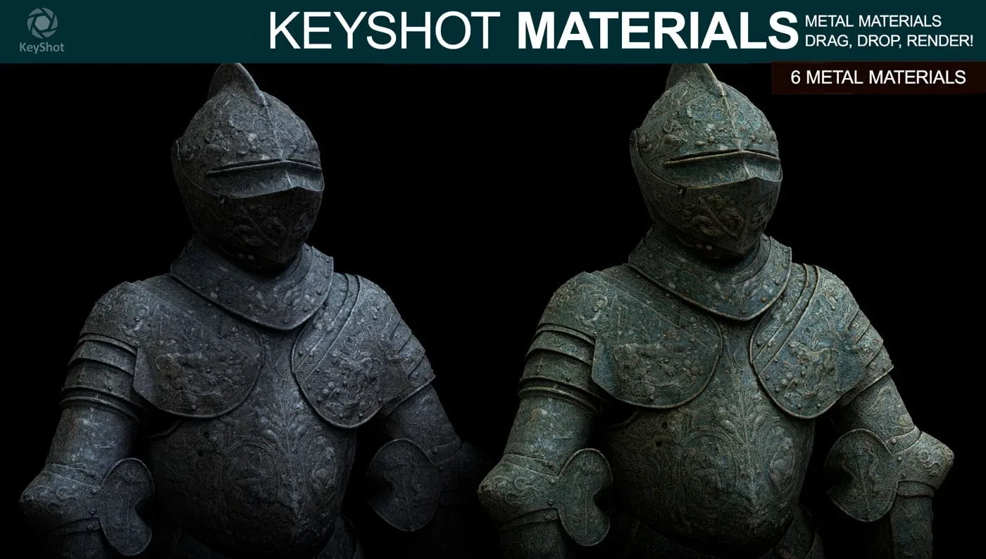 Metal Materials for Keyshot (Part 2)