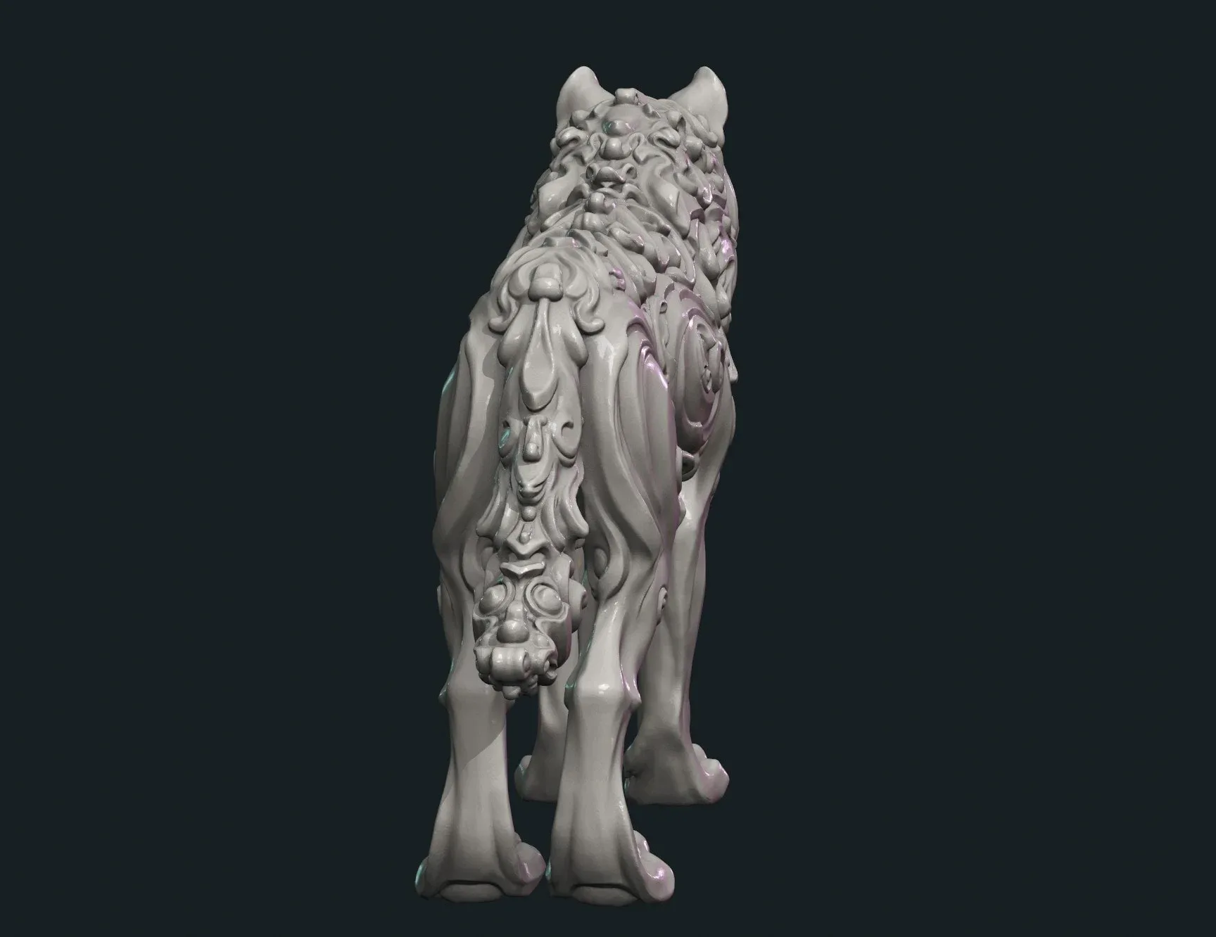 Wonderful Wolf - 3D Print Ready