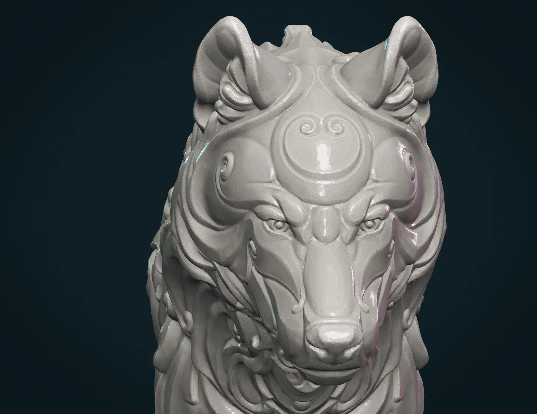 Wonderful Wolf - 3D Print Ready