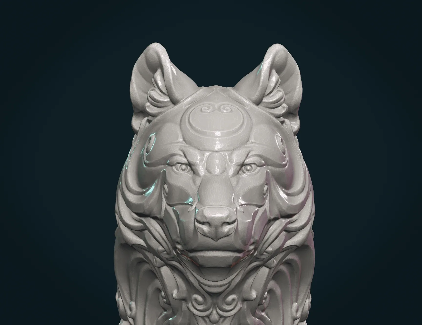 Wonderful Wolf - 3D Print Ready