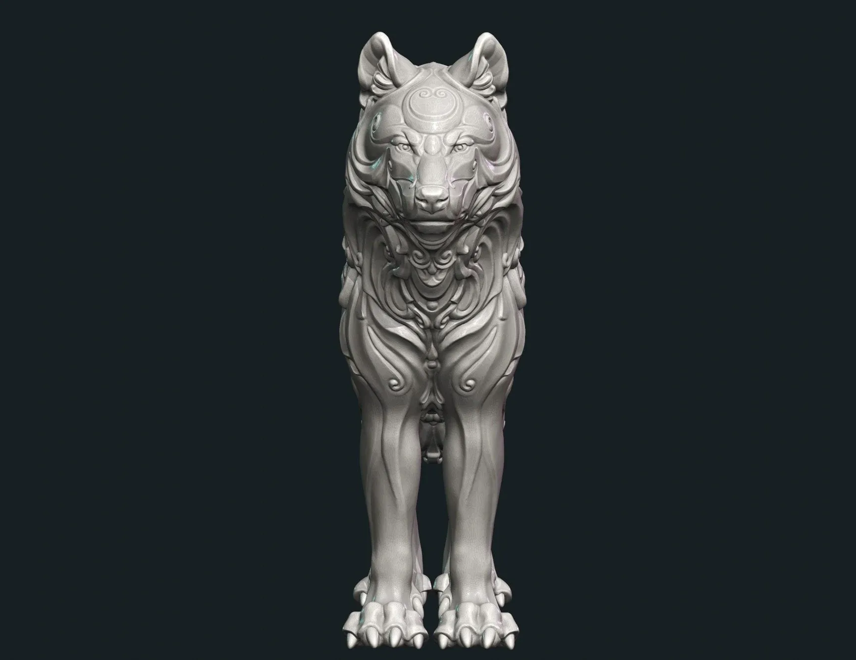 Wonderful Wolf - 3D Print Ready