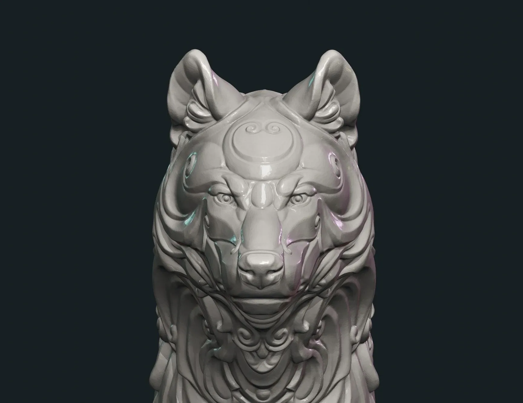 Wonderful Wolf - 3D Print Ready