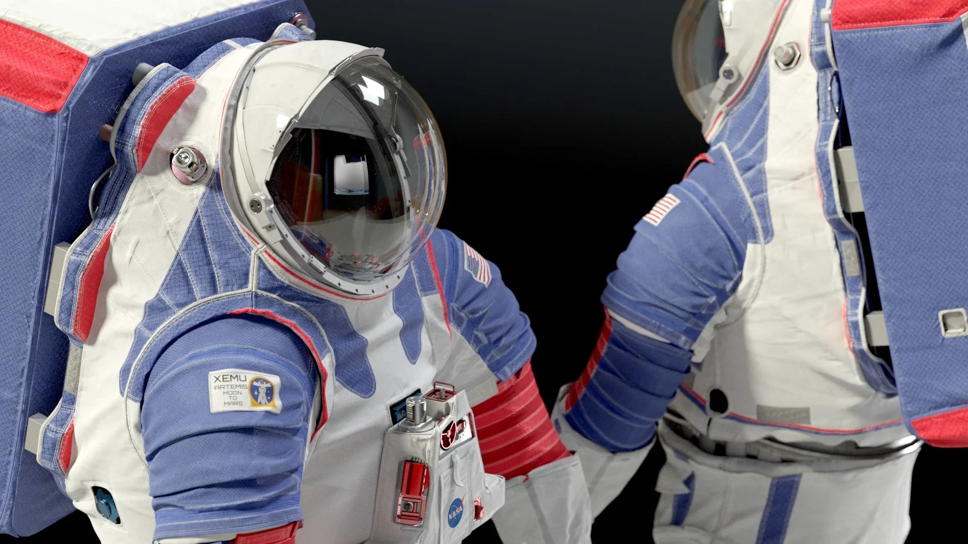 Astronaut Spacesuit NASA Artemis XEMU