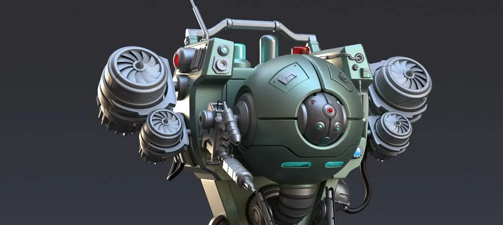 Medical Drone 3D Modeling Hard Surface Tutorial Workshop - Maya & Arnold