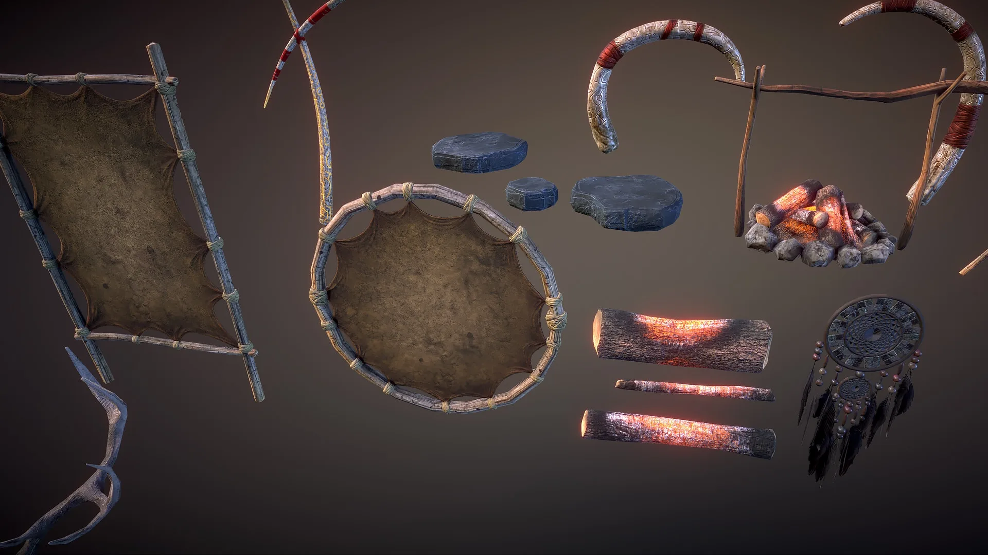 Shaman Lair - Game Ready Asset Pack