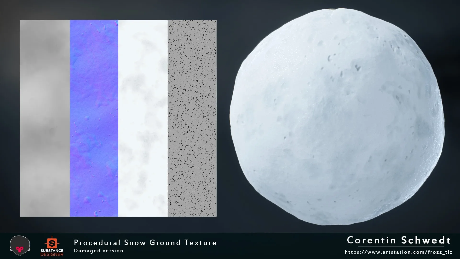 Snow Ground - Substance Designer