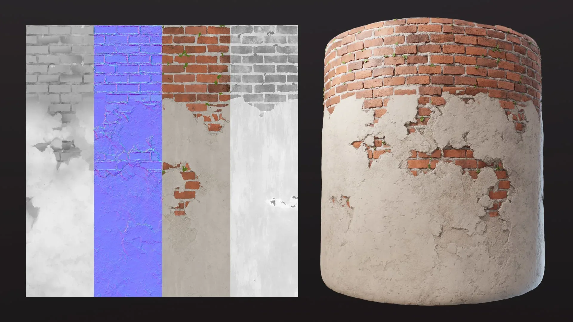 Brick Wall - Substance Designer