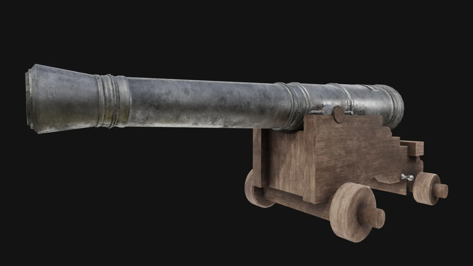 Old Sailing Ship - 3D Model