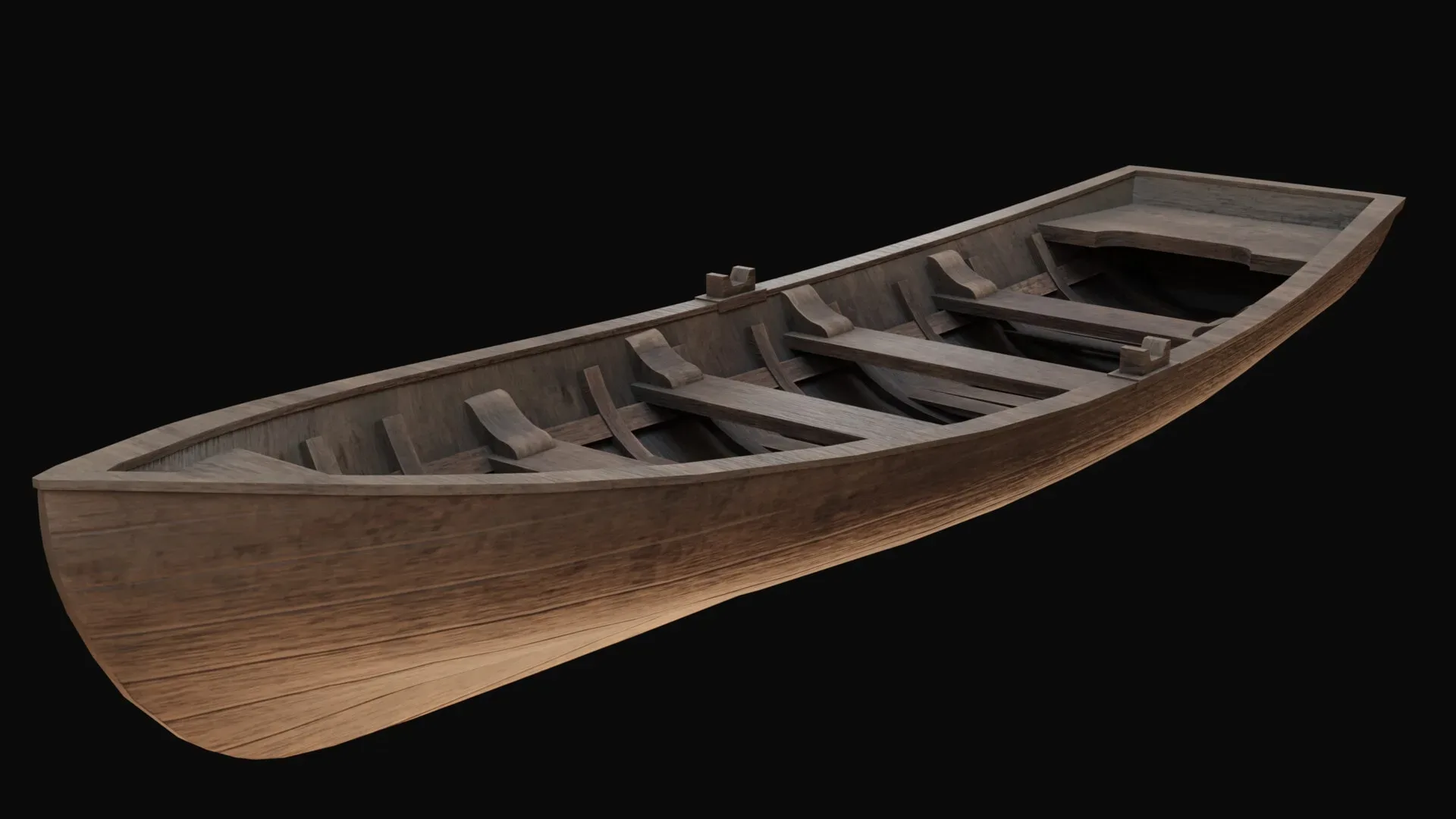 Old Sailing Ship - 3D Model