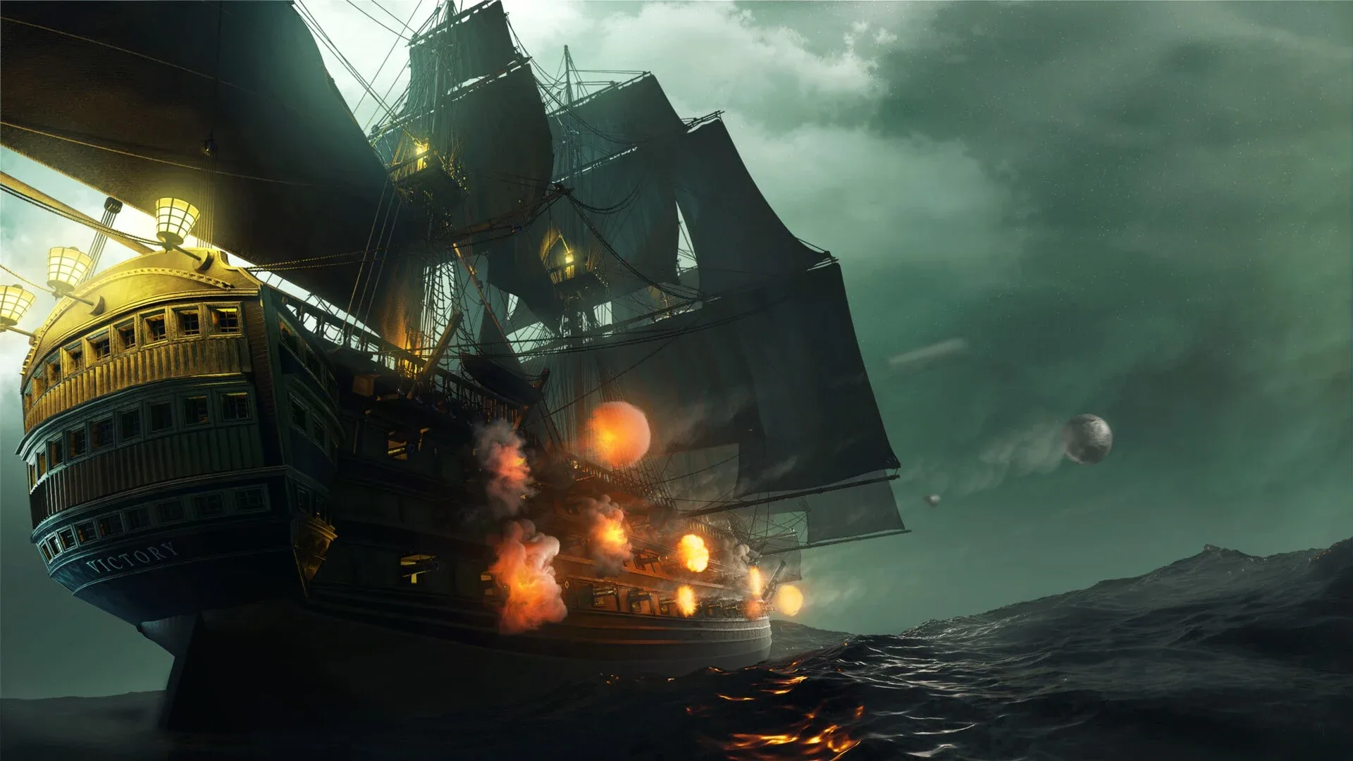 Old Sailing Ship - 3D Model