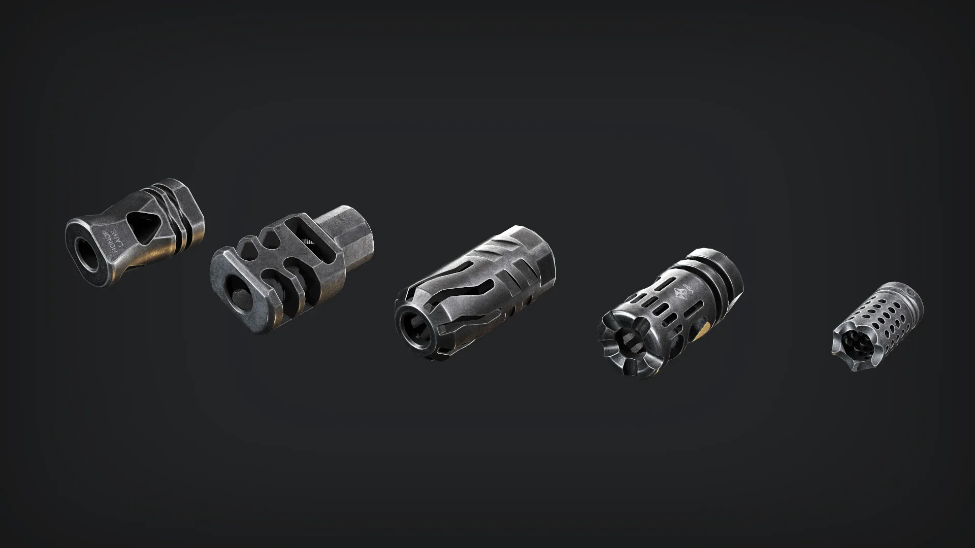 Muzzle Brake Pack - Vol.1