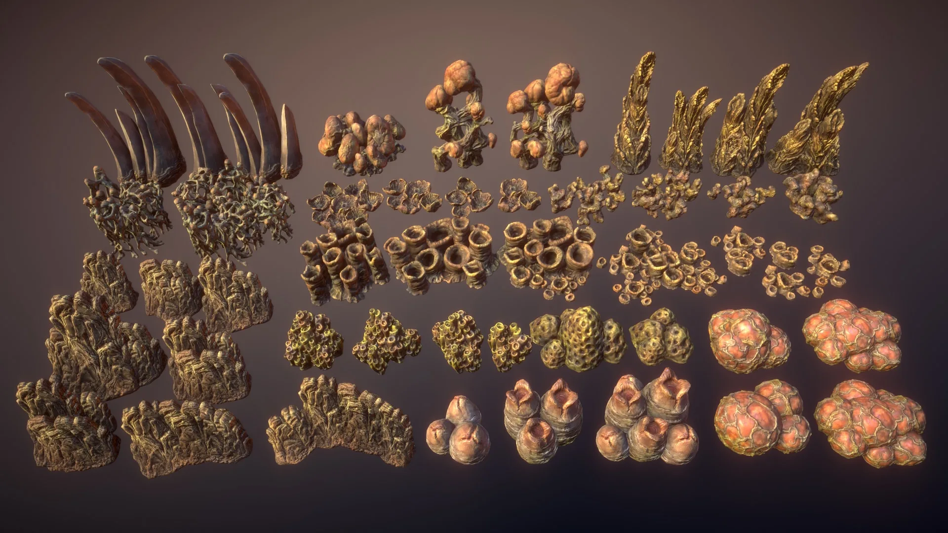 Bio Structures - Game Ready Asset Pack