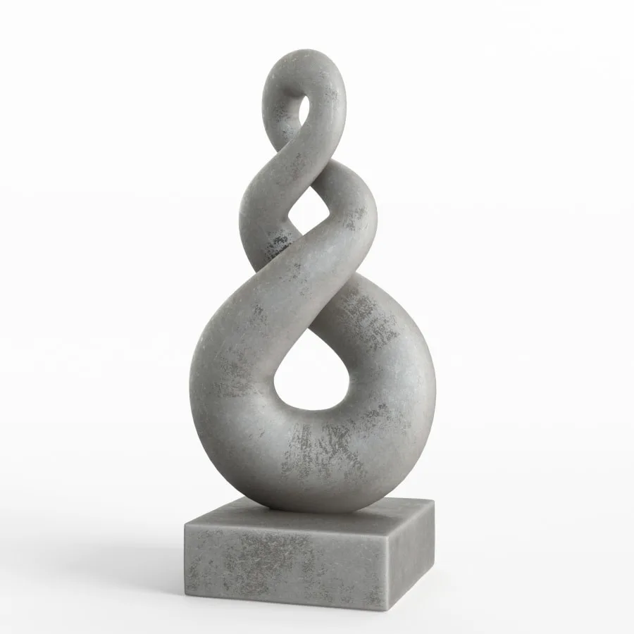 Modern Decorative Abstract Stone Art Sculpture 01