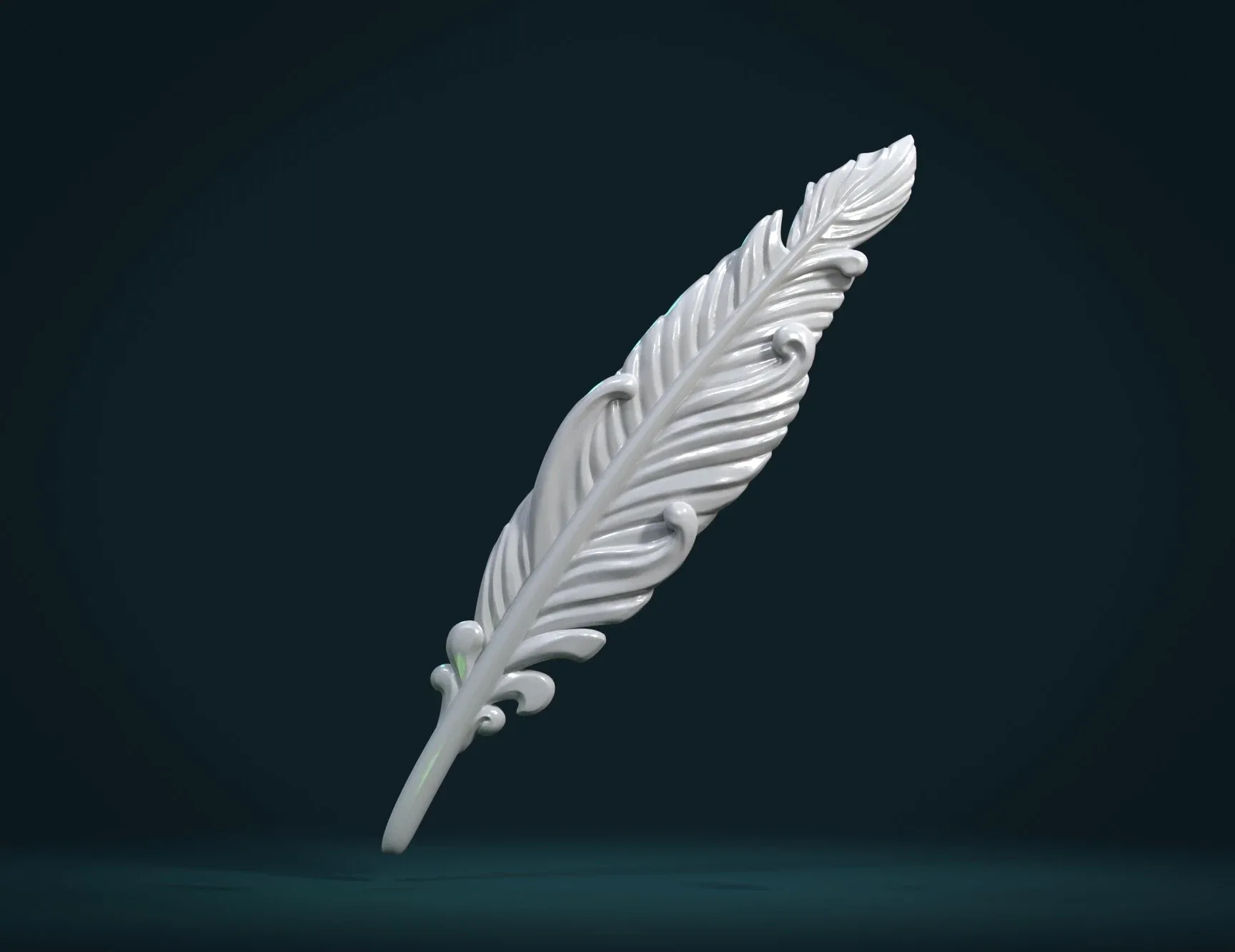 Good Feather - 3D Print Ready