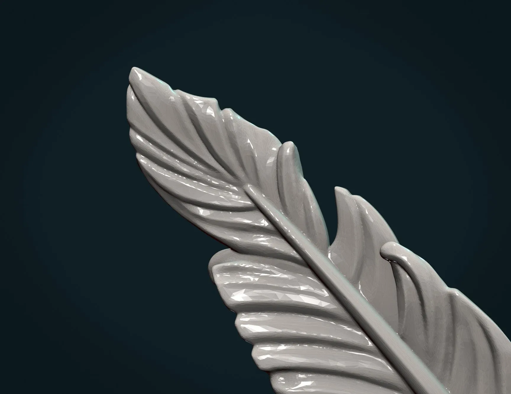 Good Feather - 3D Print Ready