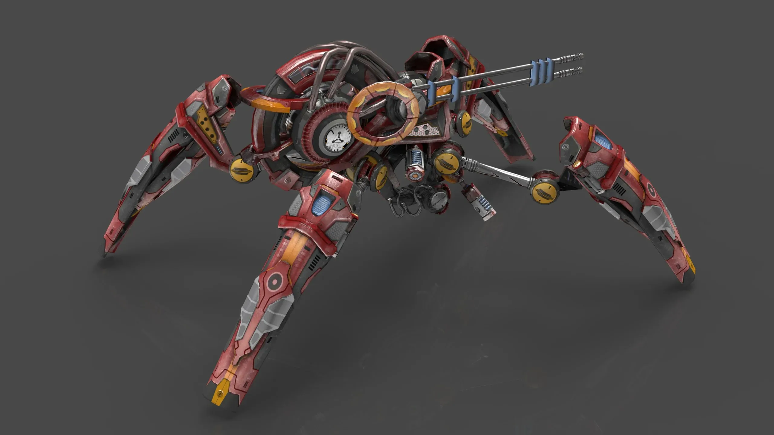 Spider Drone V0 | 4 Skins | Animated