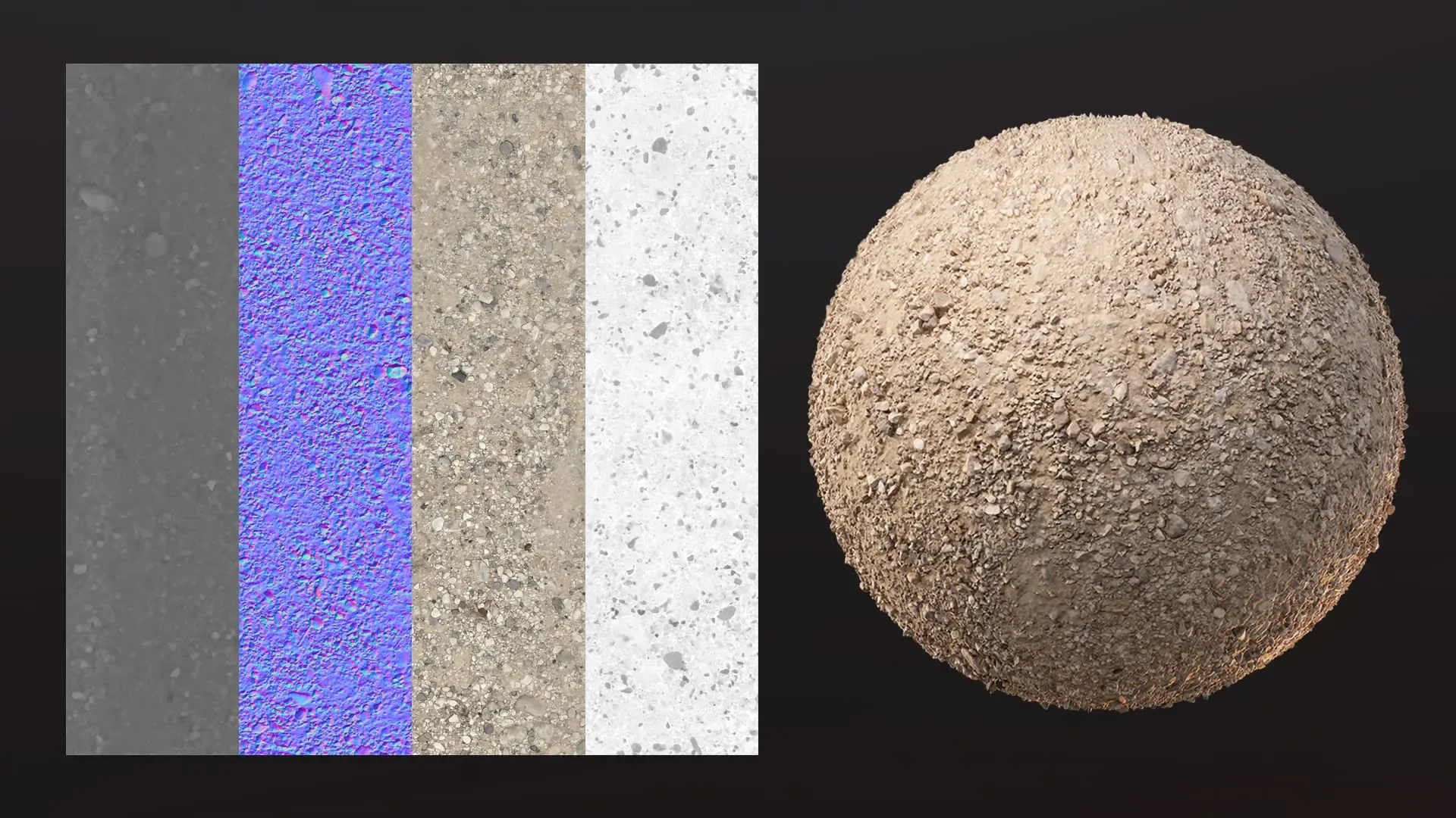 Gravel Ground - Photogrammetry Material