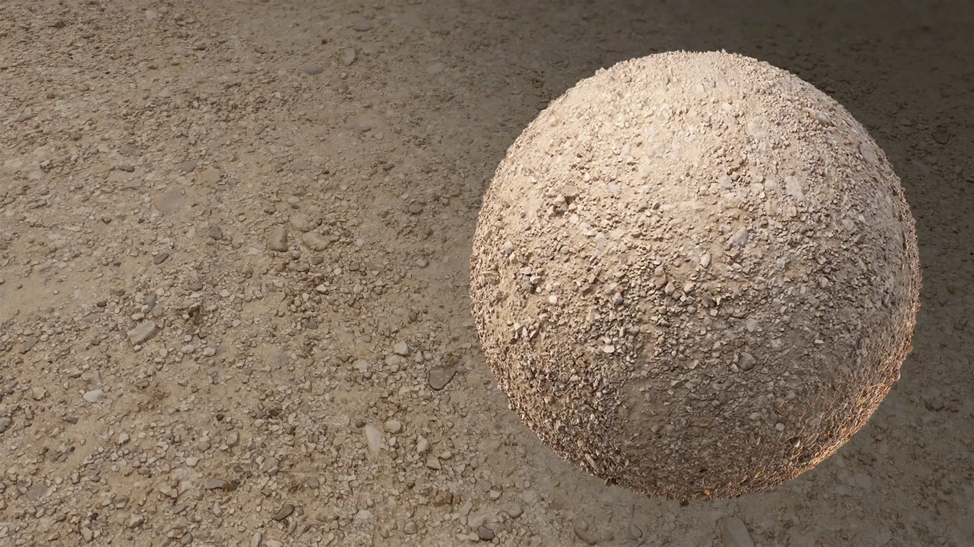 Gravel Ground - Photogrammetry Material