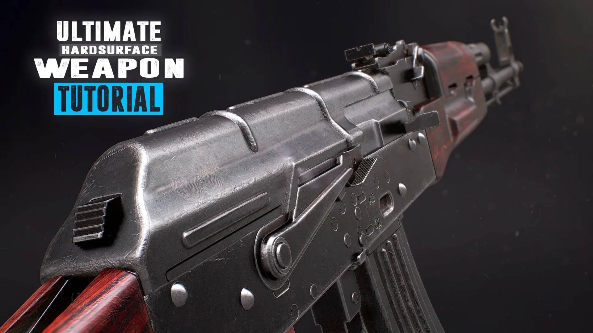 Ultimate Weapon Tutorial - Complete Edition - 3Ds Max/Substance Painter/Marmoset - 2023 Free Public release