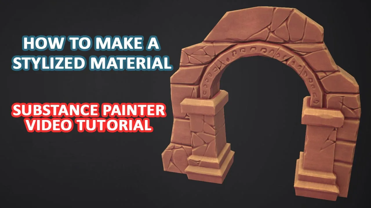 How to Make Stylized Smart Material - Substance Painter Tutorial