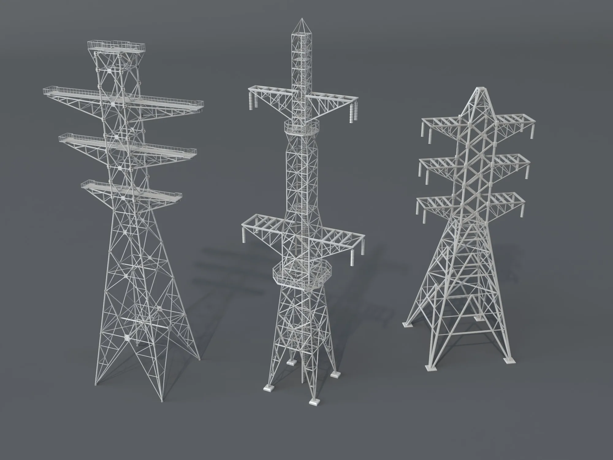 Electric Towers - 20 pieces