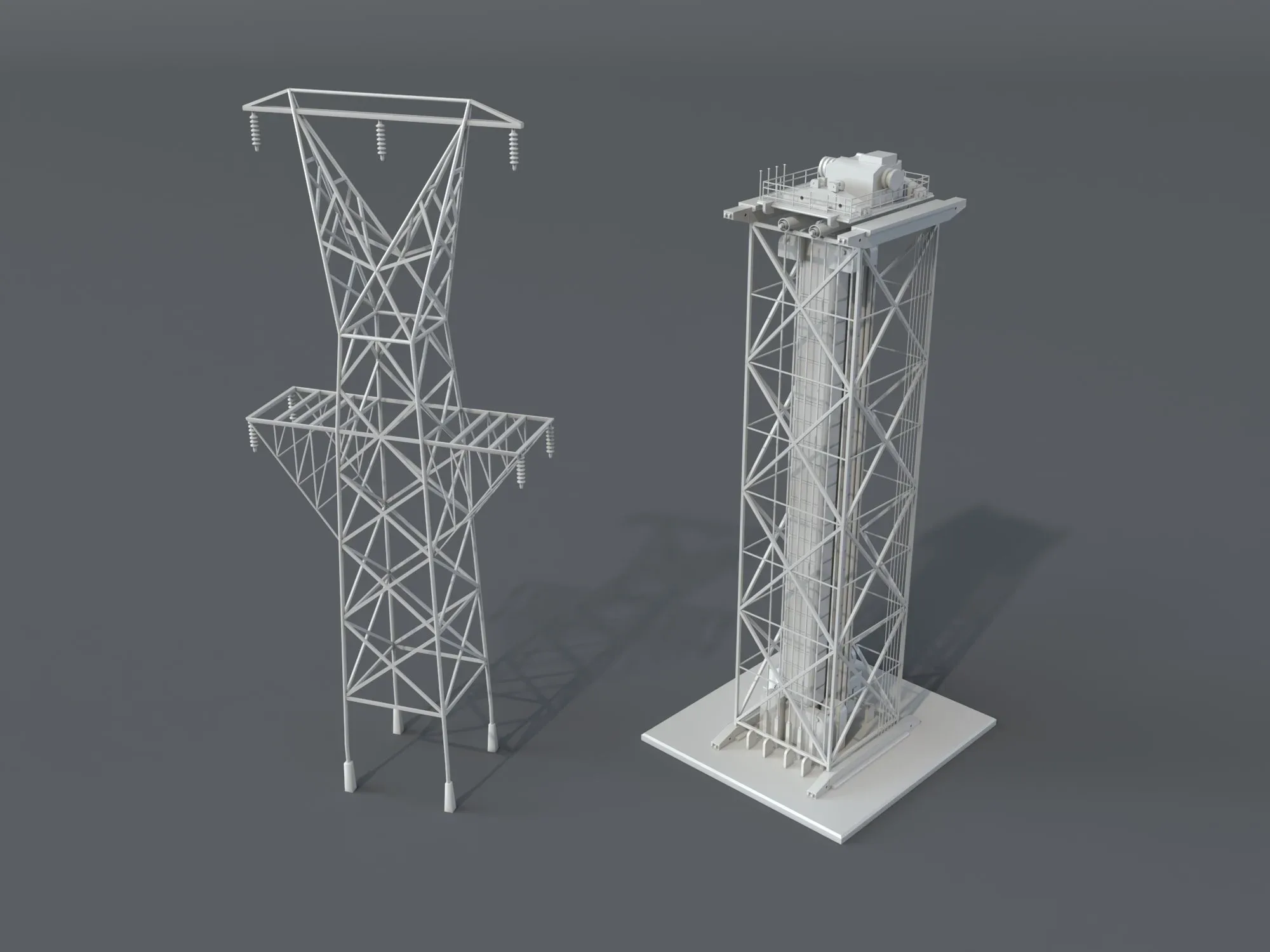 Electric Towers - 20 pieces