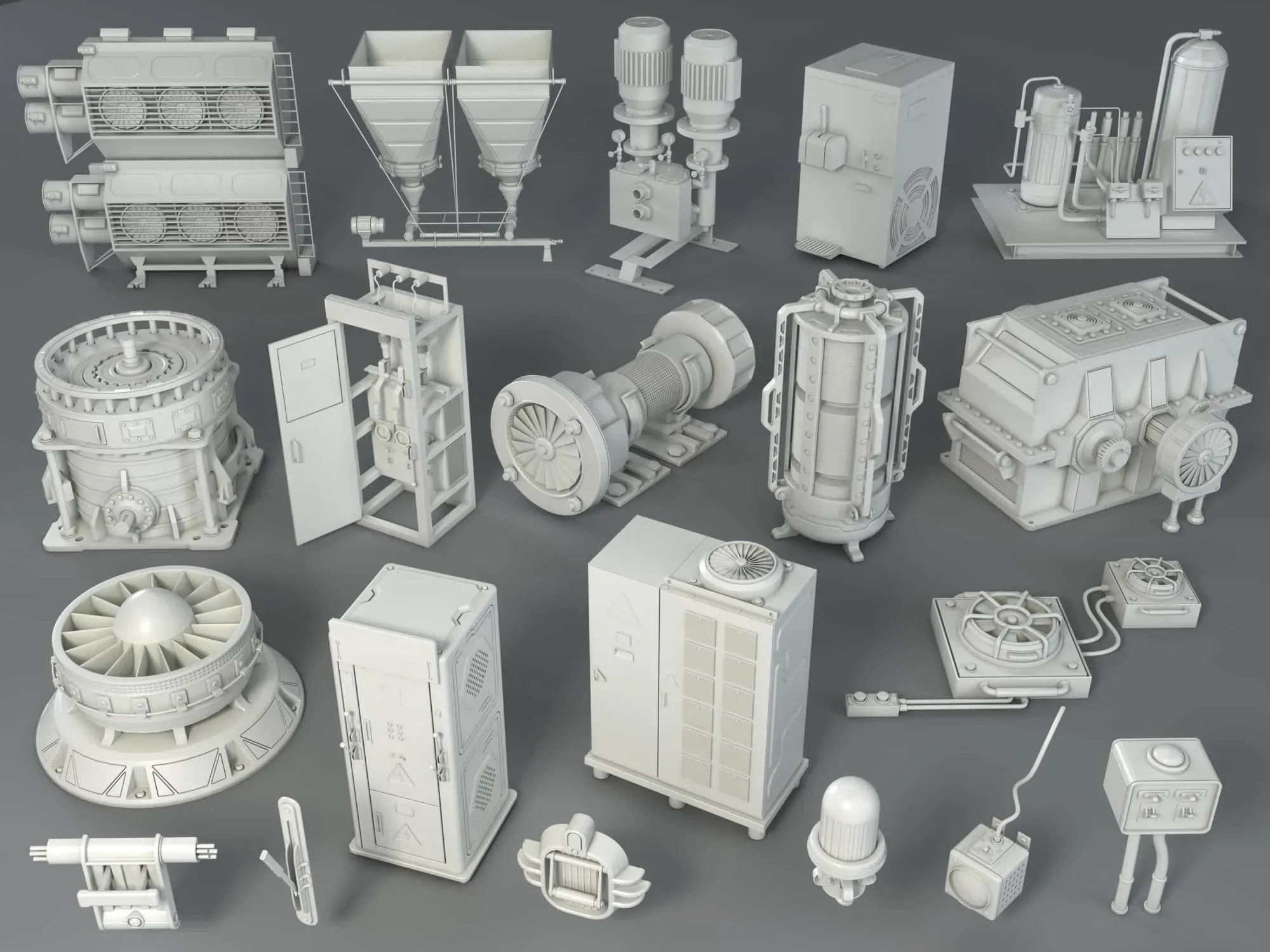 Factory Units 2 - 20 Pieces