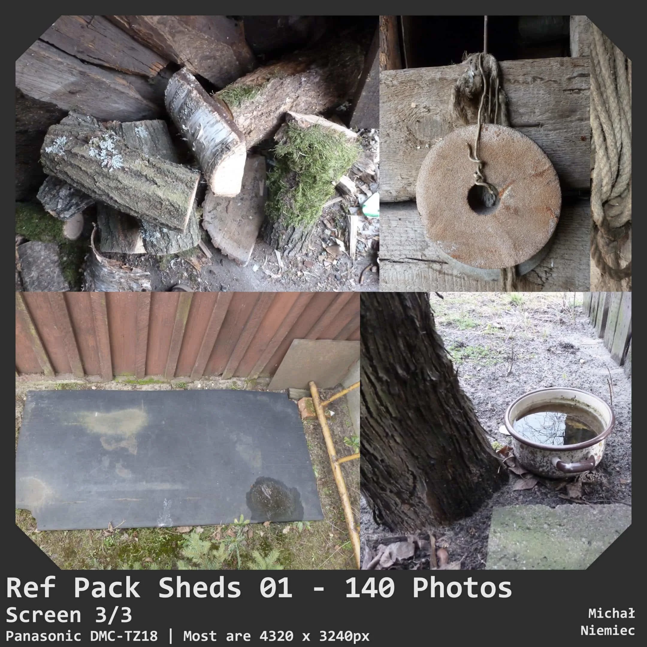 Reference Pack Sheds 01 - FREE