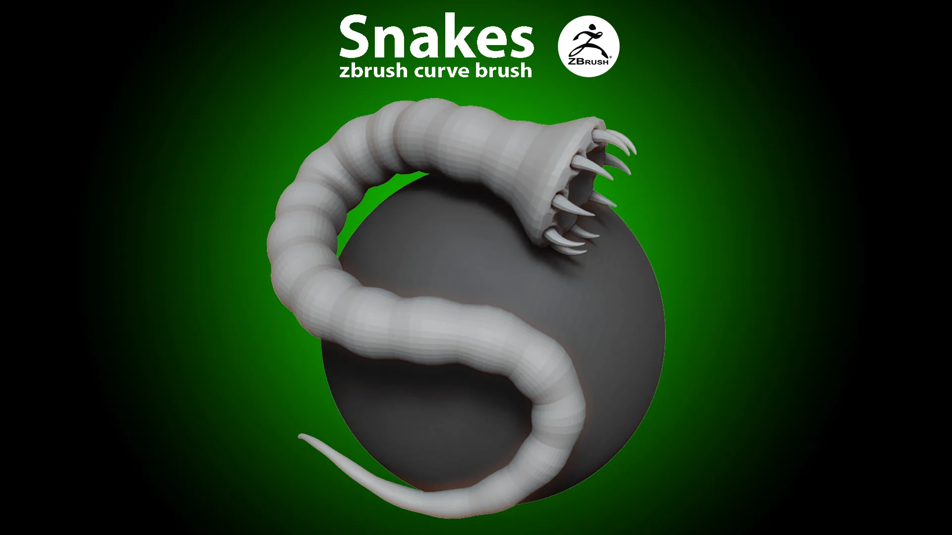 [IMM Brush] Snake Brush for ZBrush