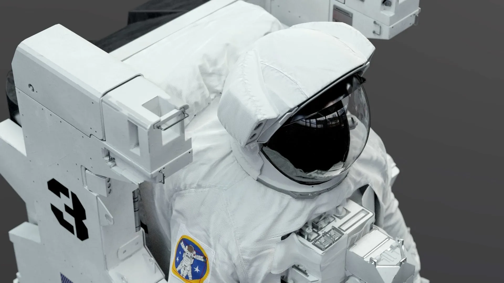 Astronaut Spacesuit NASA EMU MMU SAFER