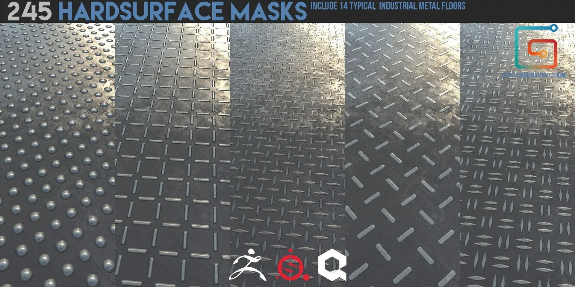 245 Hardsurface Alpha Masks