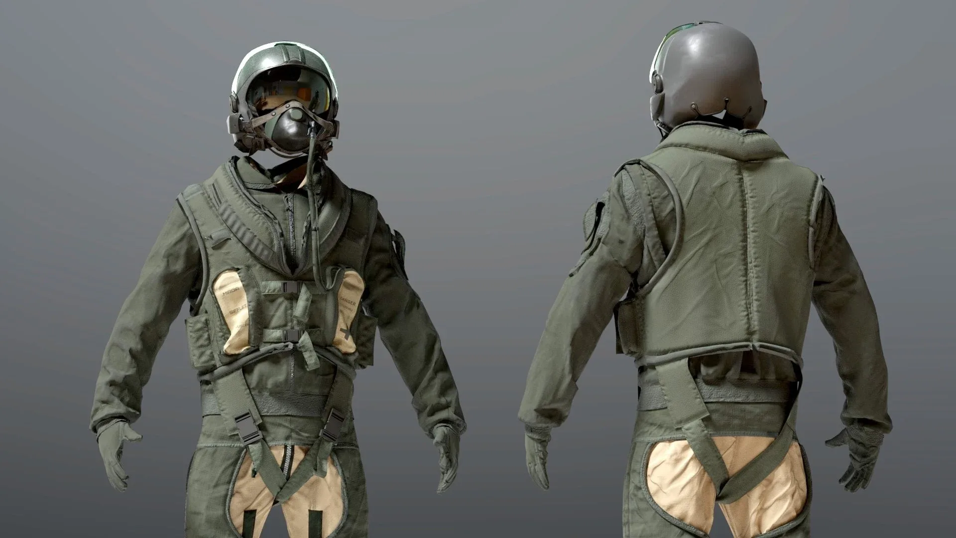 Flight Suit 90s Pilot