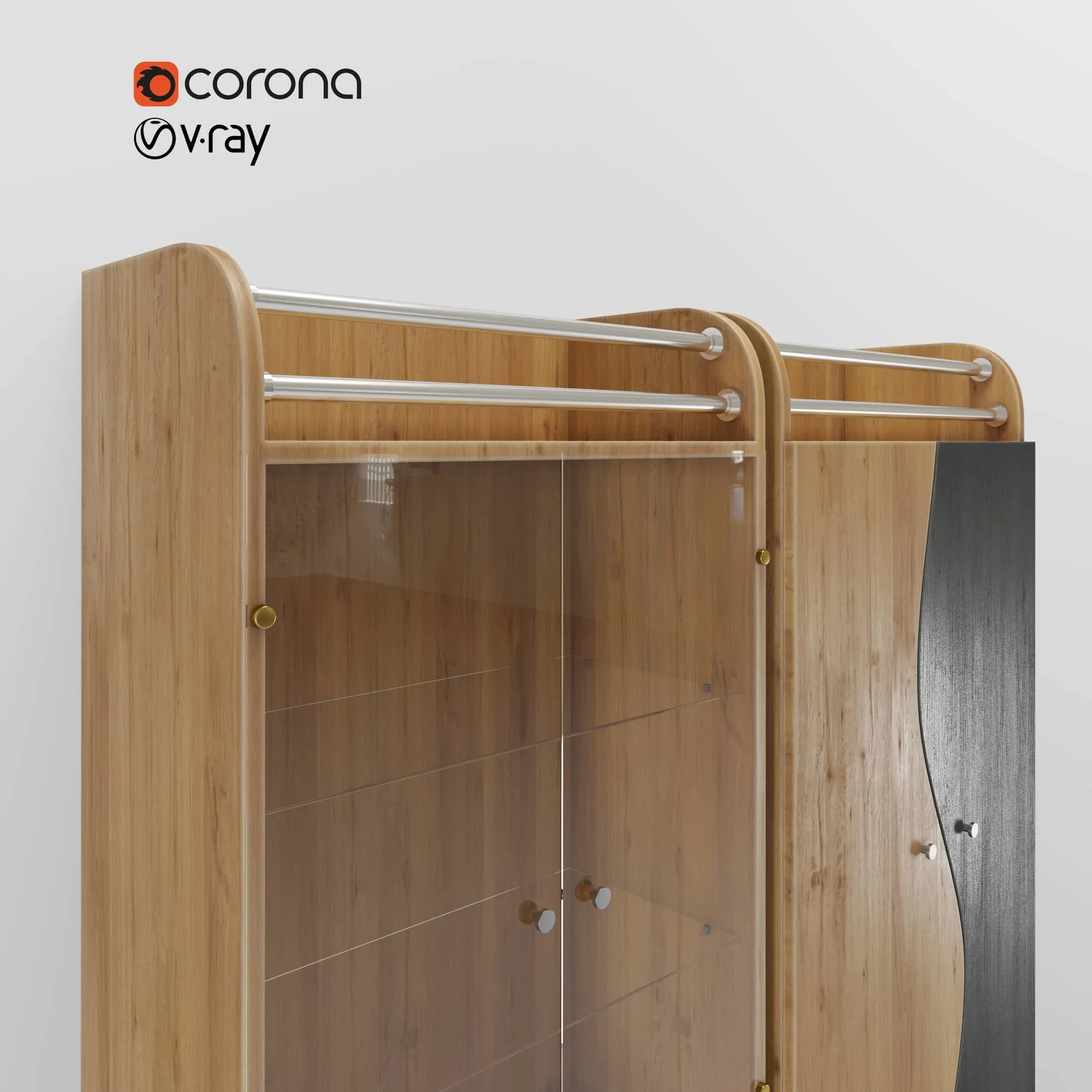 Modern Closet Set 01