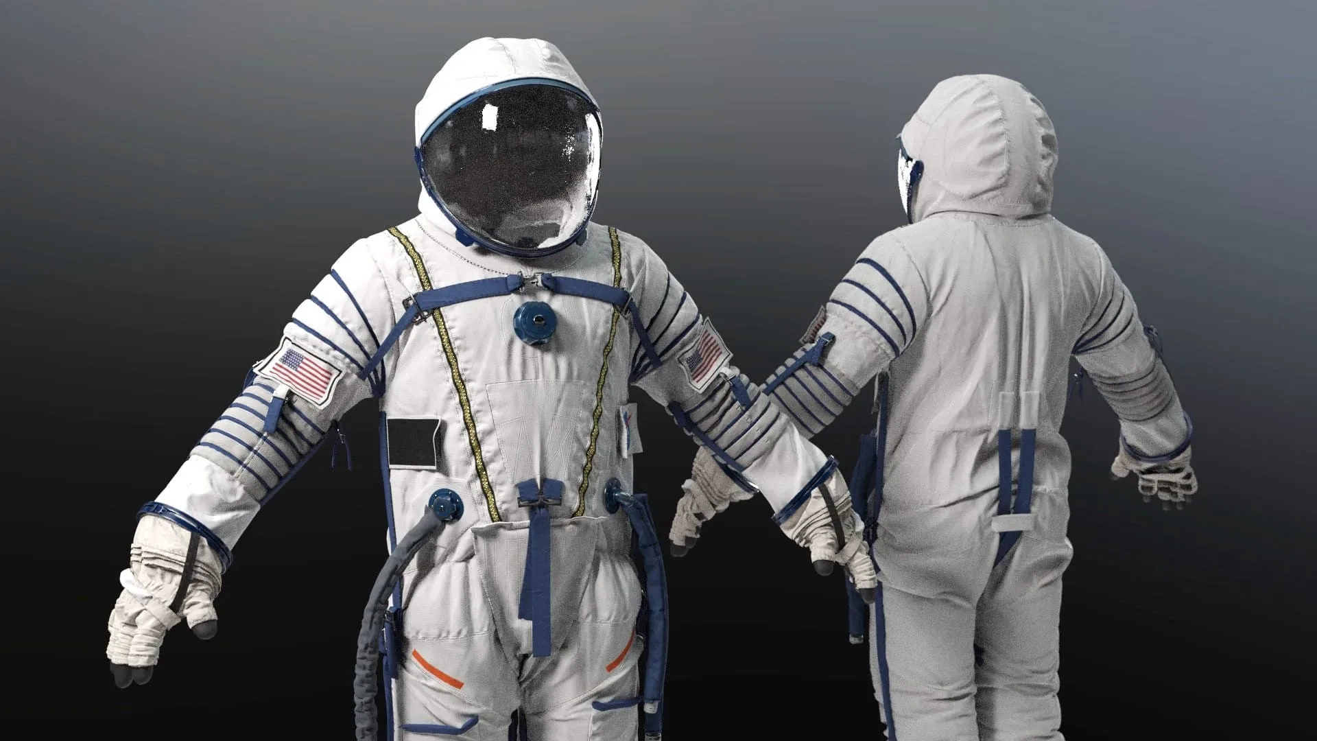 SPACESUIT Astronaut Russian Sokol Kv2