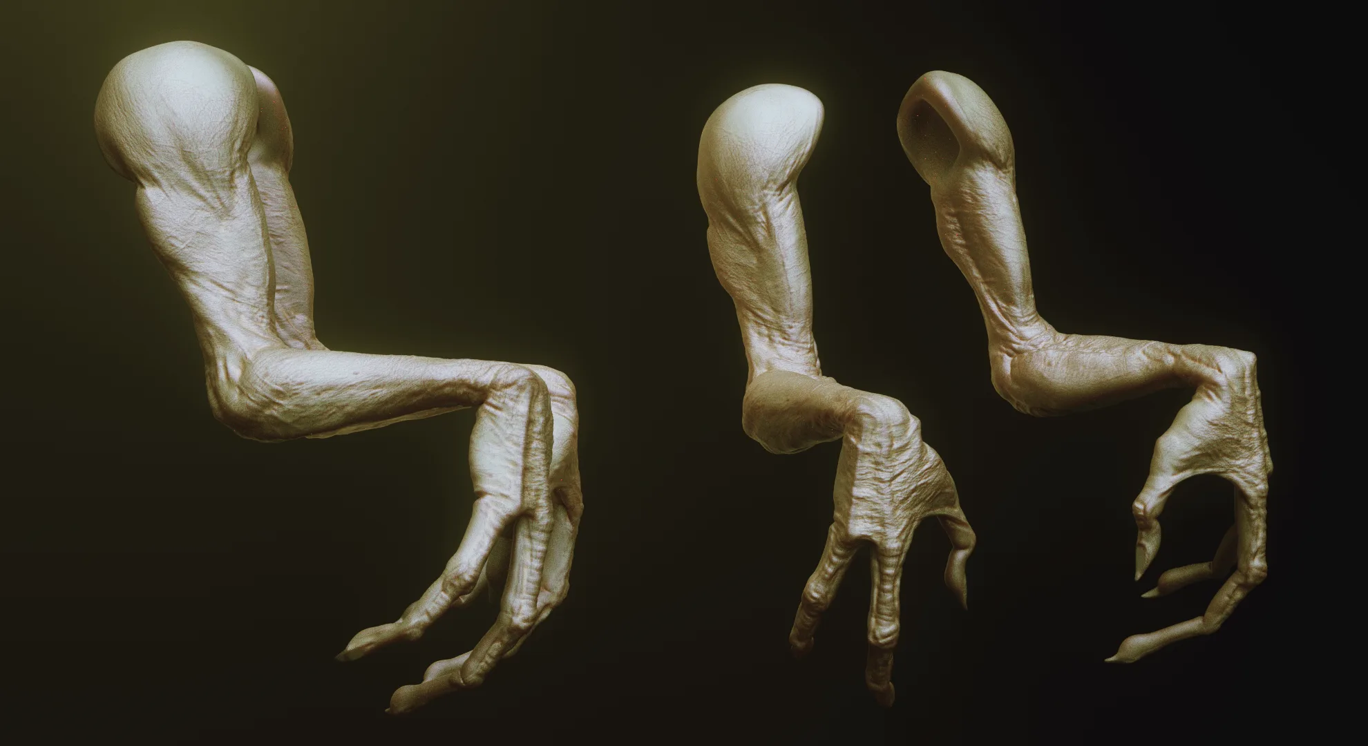 ARMS - 33 Creature Arms ZBrush IMM