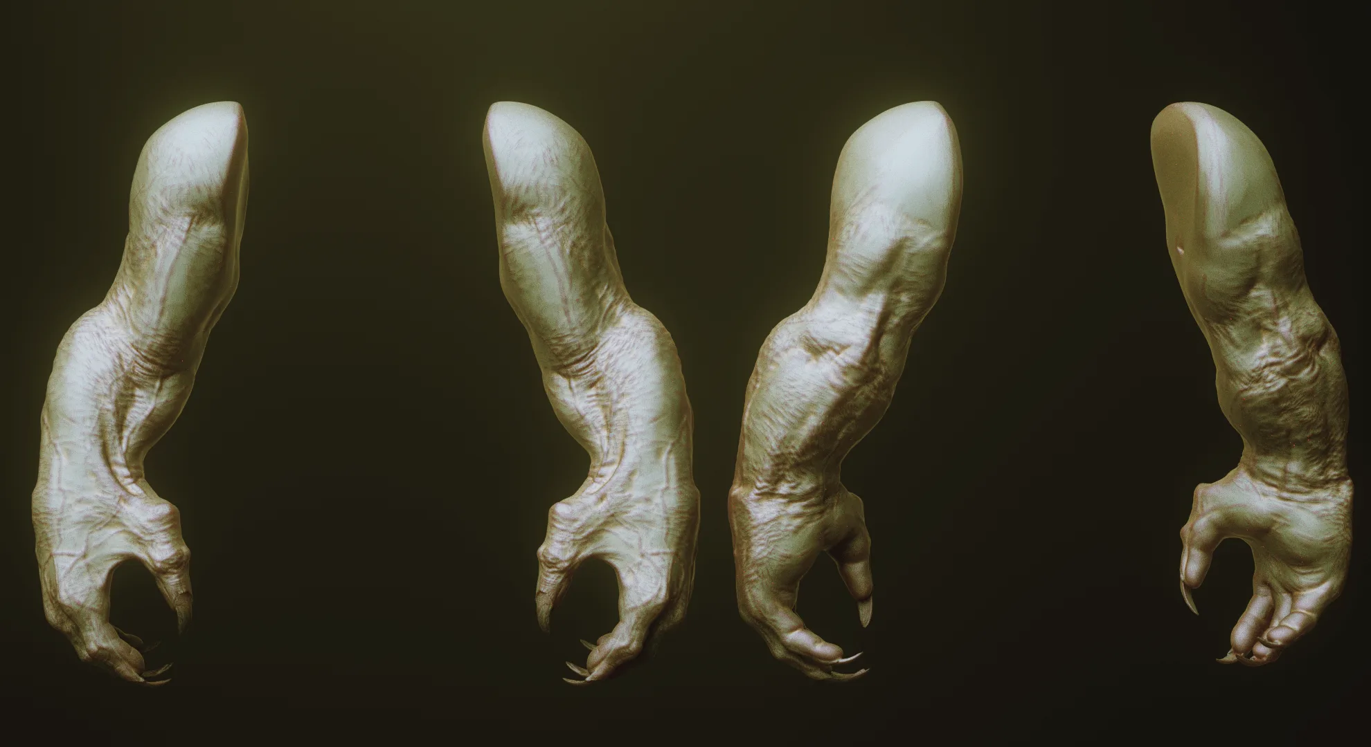 ARMS - 33 Creature Arms ZBrush IMM