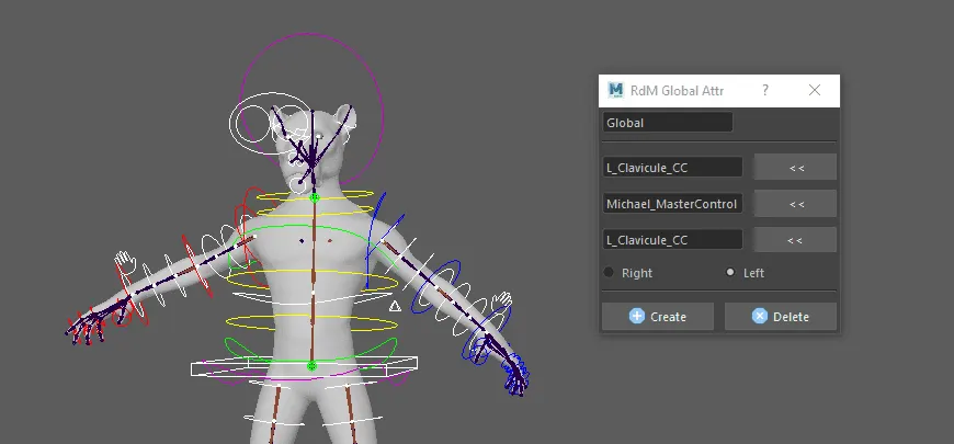 RdM Global Attr (Not compatible with maya 2022 or later)