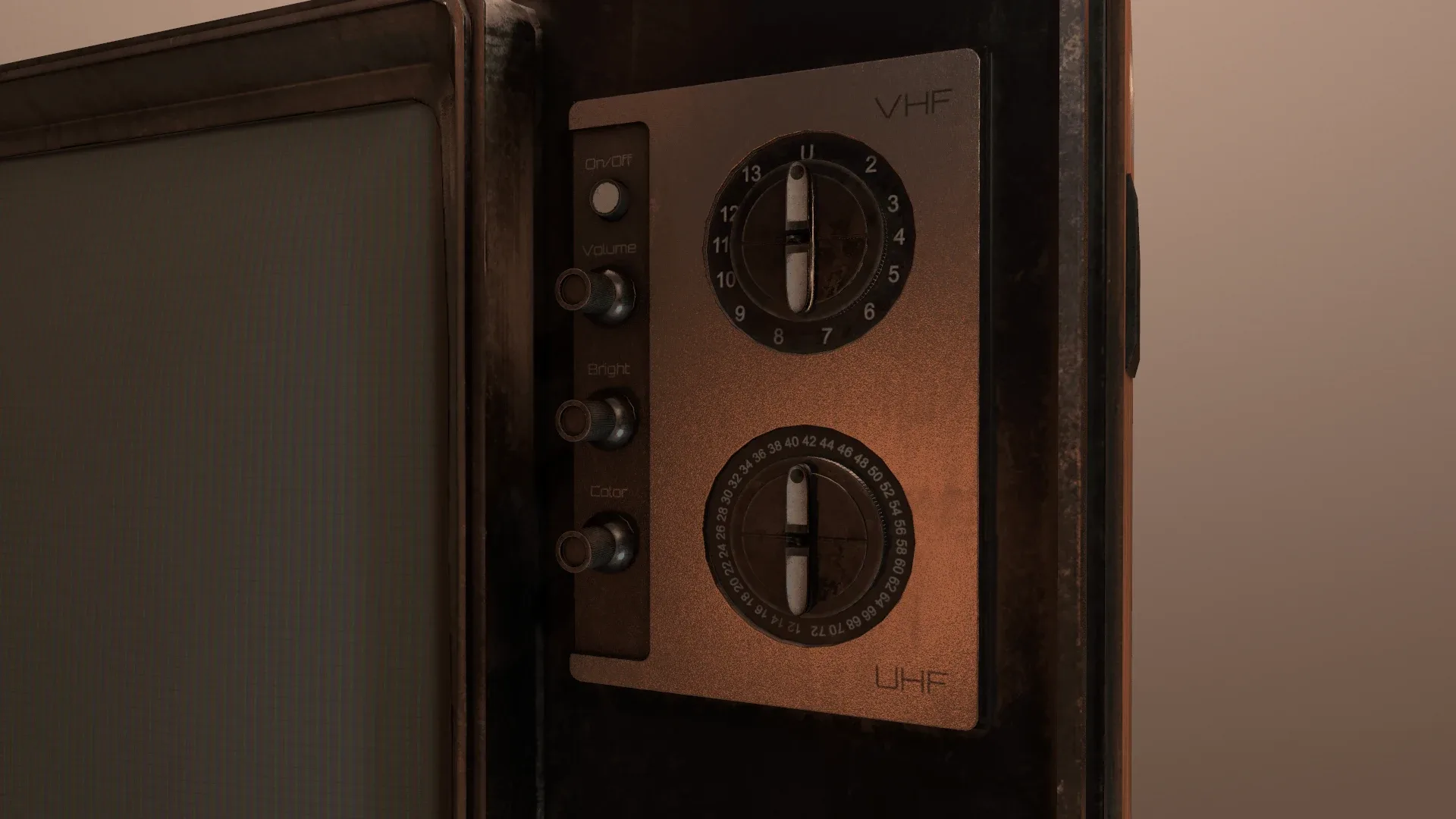 Old TV - PBR Model