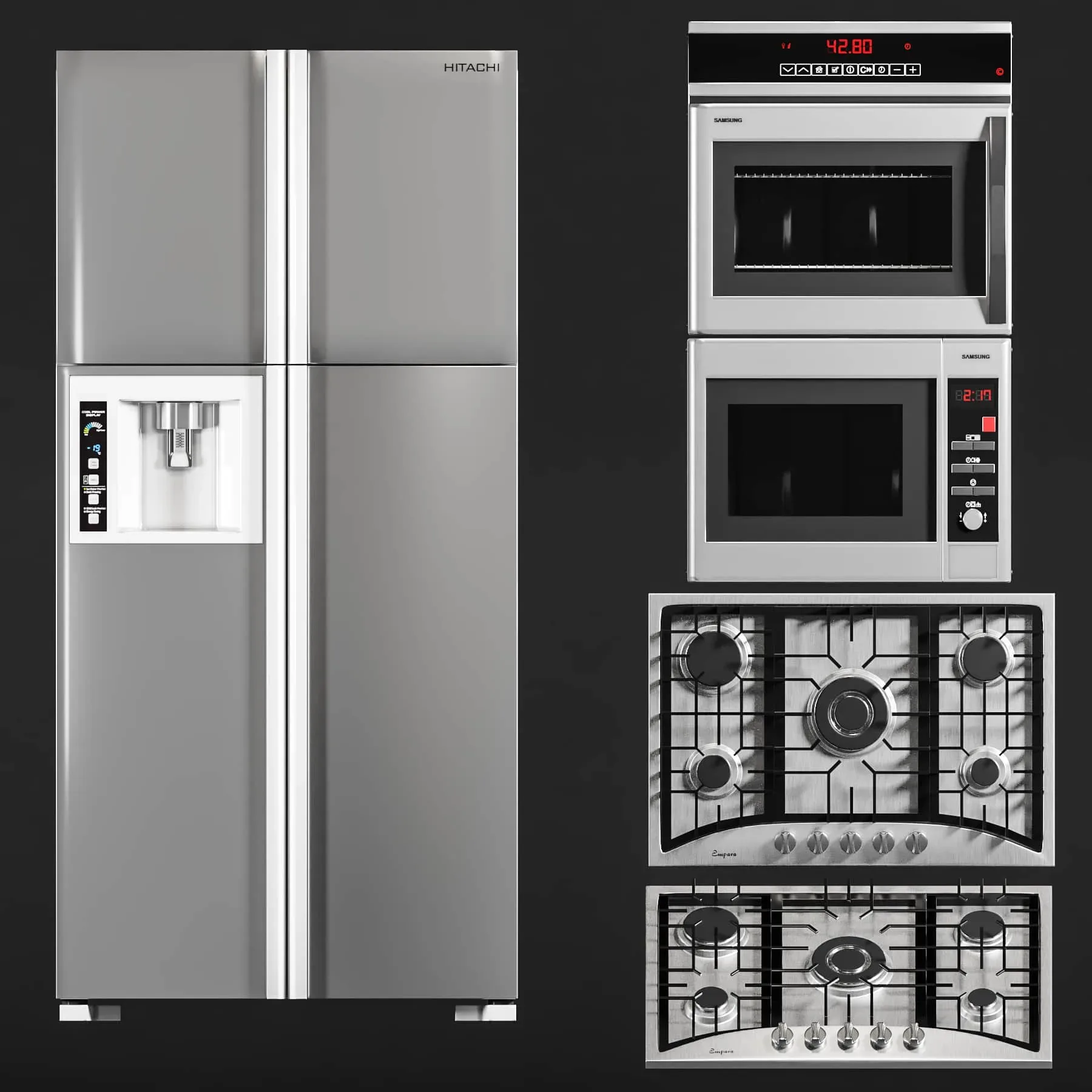 Kitchen Appliance Set 01