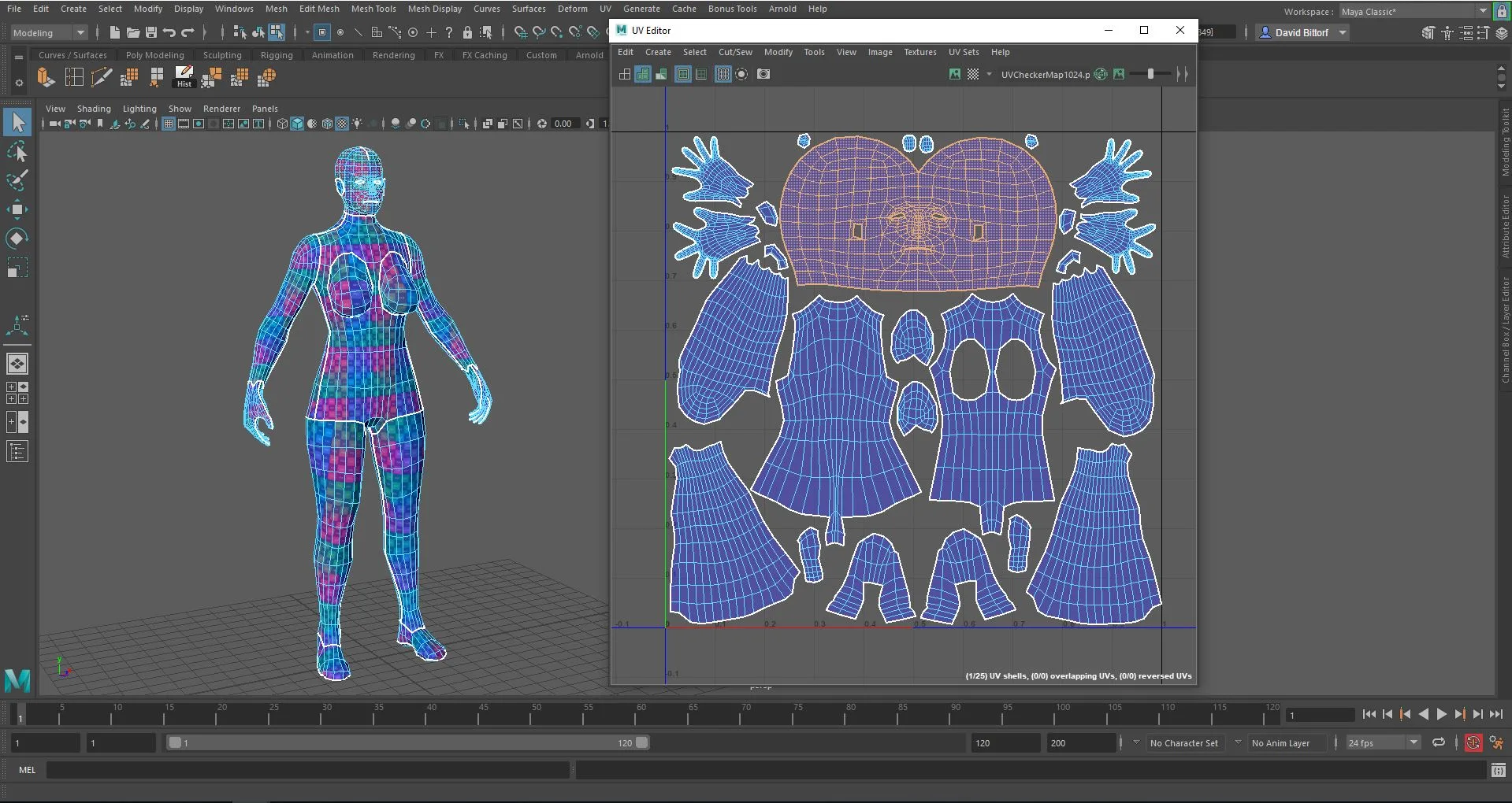 Character UV Mapping Tutorial