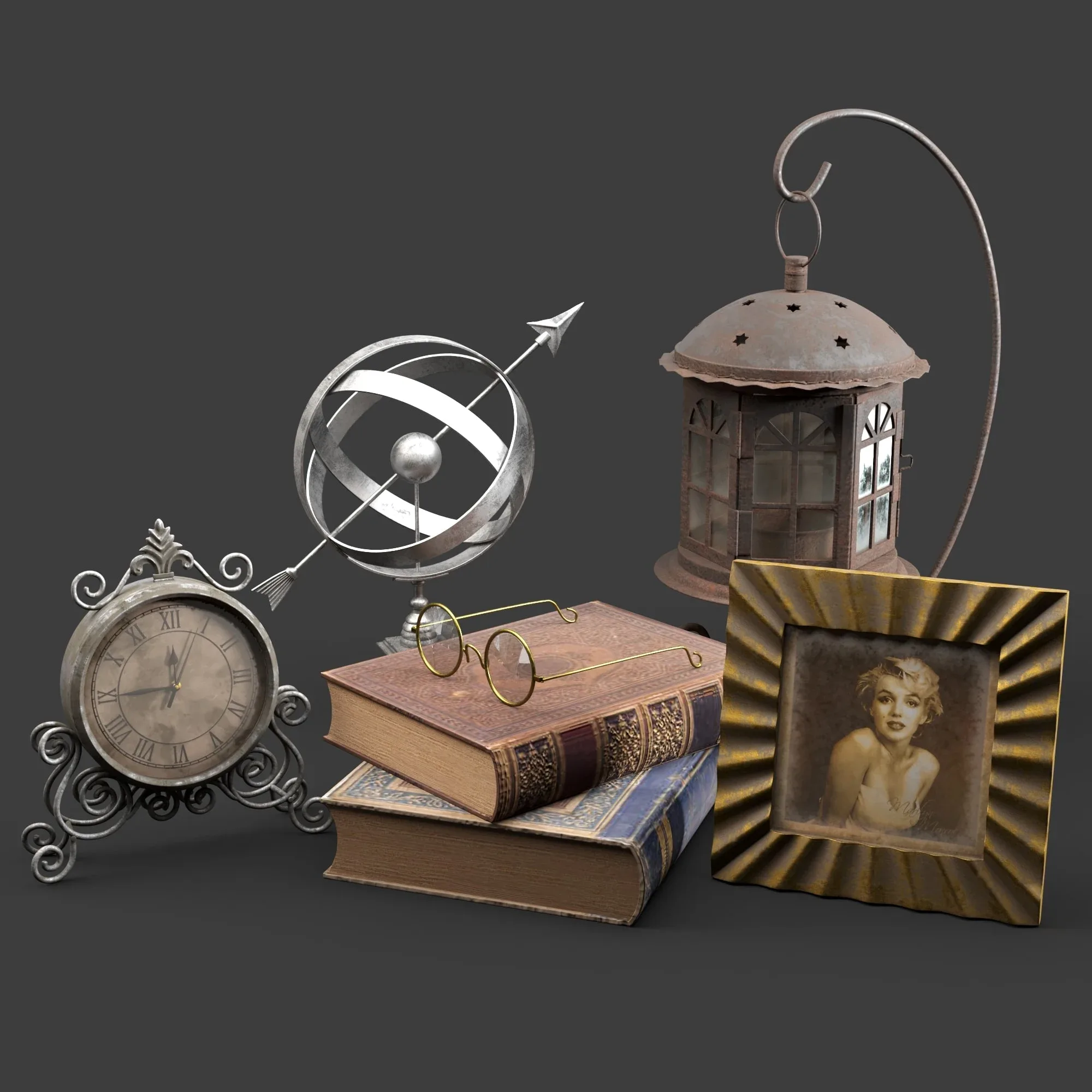 Decorative Set Vol.02: Antique Assets