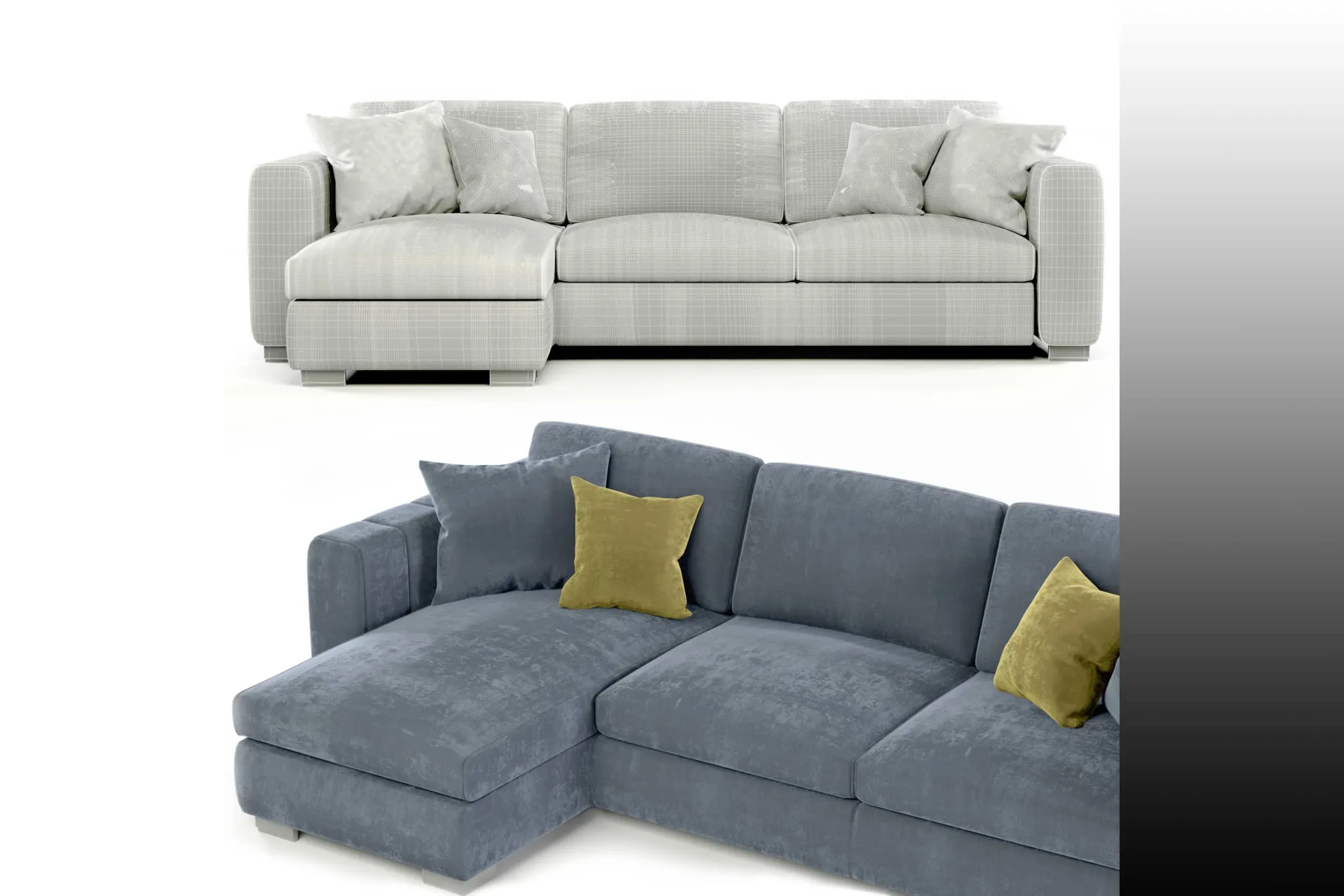 Flexform Beauty Chaise Lounge